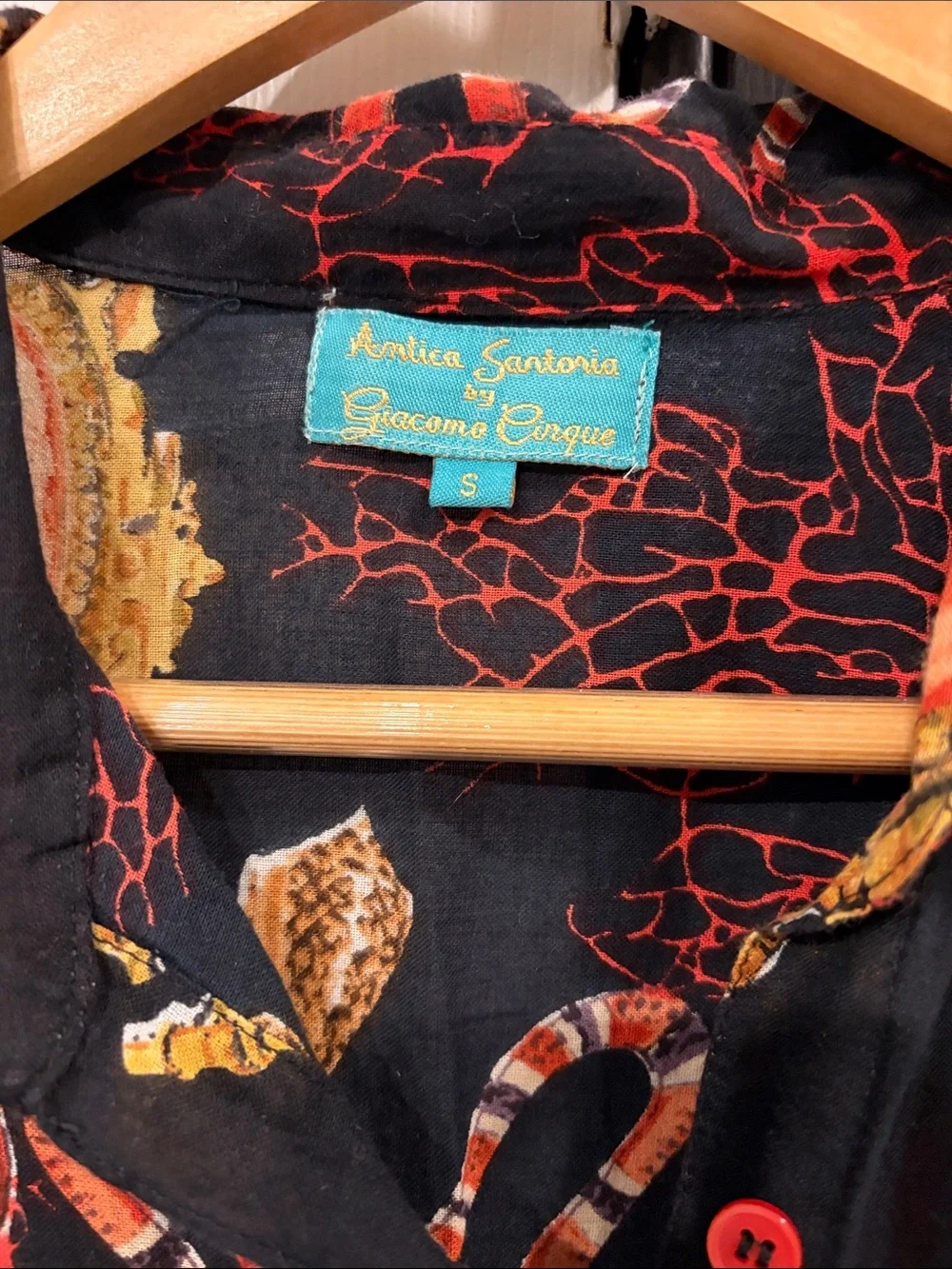 Antica Sartoria vintage inspired black Cover-up